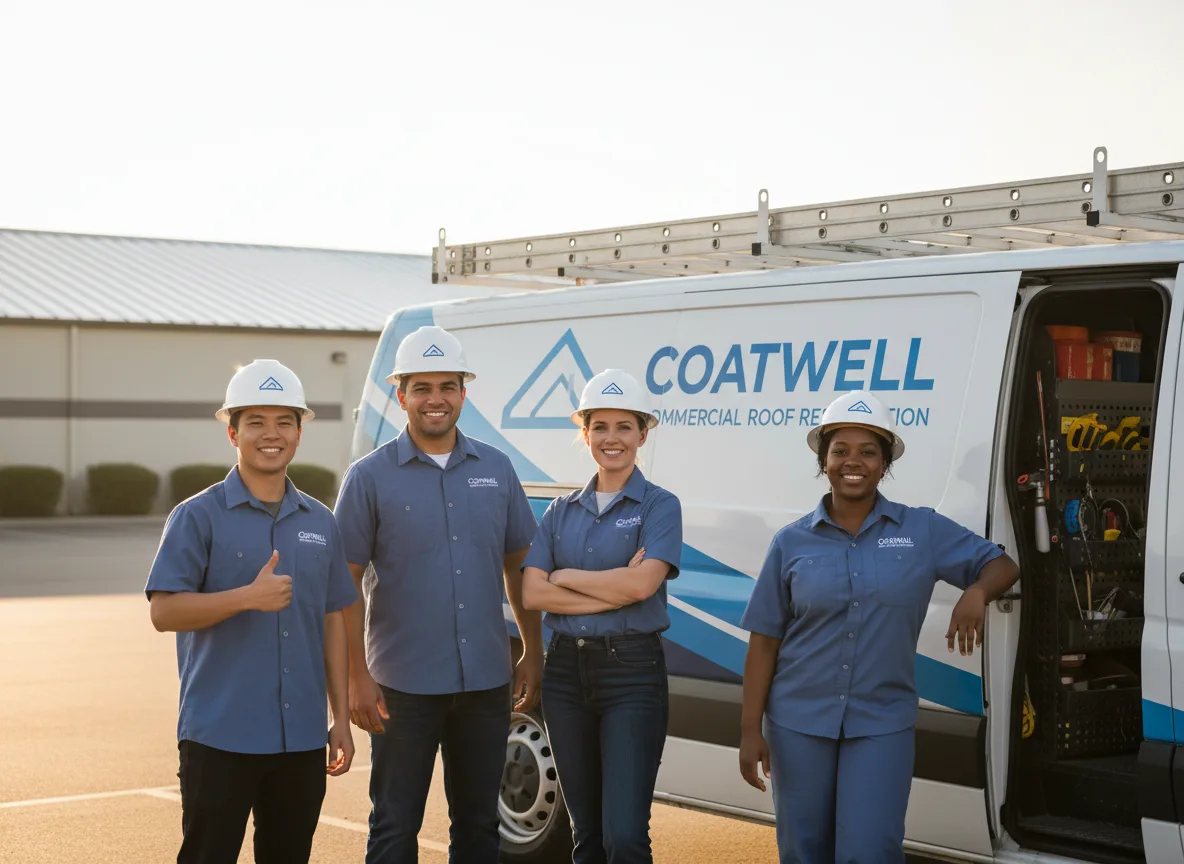 Commercial roof coating company in Farwell, MI